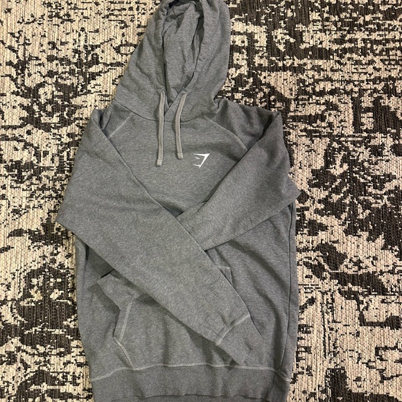 Gymshark Charcoal Hoodie for Men - Picture 1 of 2